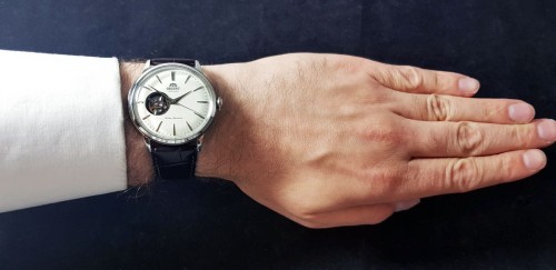Zegarek Orient Classic Open-Heart RA-AG0002S10B (RAAG0002S10B)