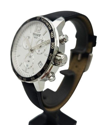 UŻYWANY ZEGAREK TISSOT QUICKSTER CHRONO NBA MIAMI HEAT T095.417.17.037.08