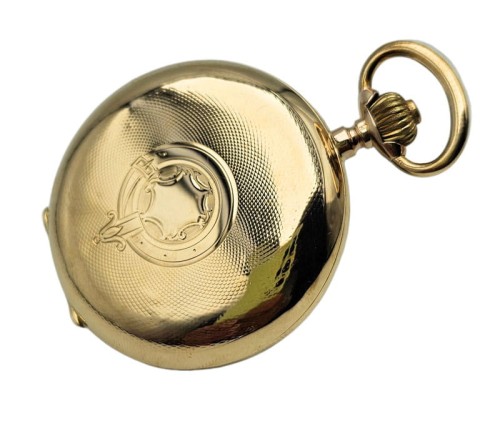 ZŁOTY KIESZONKOWY KRYTY GLASHUTTE SYSTEM 14K LOKATA