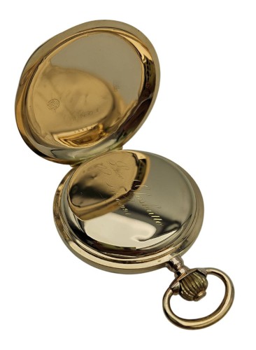 ZŁOTY KIESZONKOWY KRYTY GLASHUTTE SYSTEM 14K LOKATA