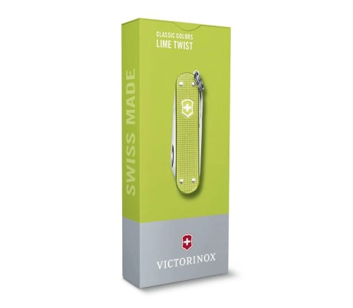 Nóż Victorinox Classic Alox 0.6221.241G Mały scyzoryk z rękojeścią Alox  06221241G