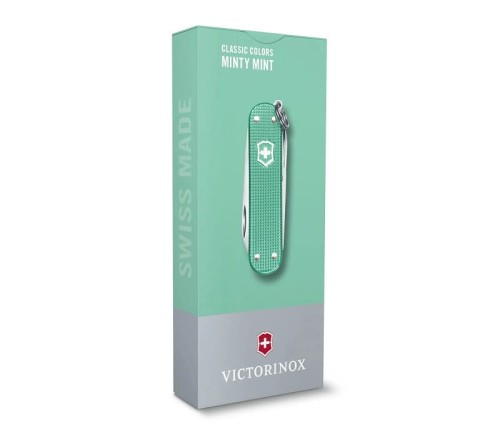 Nóż Victorinox Classic Alox 0.6221.221G Mały scyzoryk z rękojeścią Alox  06221221G