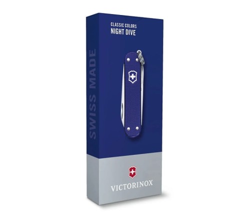 Nóż Victorinox Classic Alox 0.6221.222G Mały scyzoryk z rękojeścią Alox  06221222G