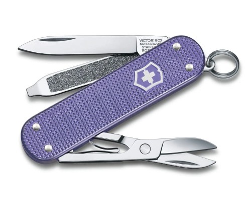 Nóż Victorinox Classic Alox 0.6221.223G Mały scyzoryk z rękojeścią Alox  06221223G