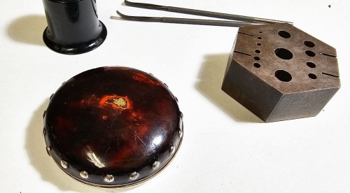 UNIKATOWY SREBRNY używany - Kieszonkowy XVIII W,  Watykański Szpindlak