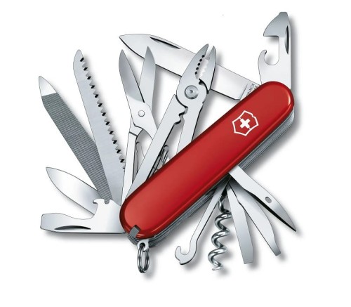 Nóż Victorinox Handyman 1.3773 Czerwony scyzoryk średniej wielkości z 24 funkcjami 13773