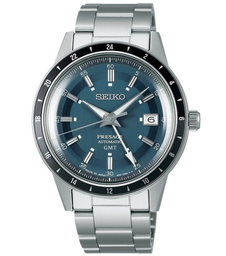 Zegarek Seiko Presage Automatic GMT Style 60's SSK009J1