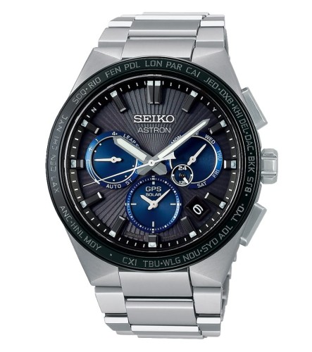 Zegarek Seiko Astron GPS Titanium Dual Time SSH119J1