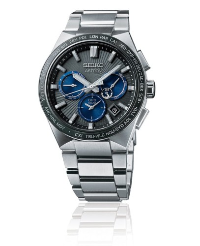 Zegarek Seiko Astron GPS Titanium Dual Time SSH119J1