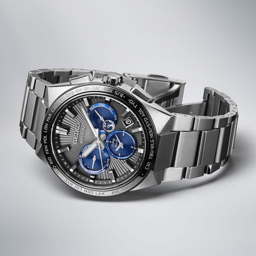 Zegarek Seiko Astron GPS Titanium Dual Time SSH119J1