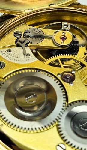 Używany Złoty kieszonkowy LONGINES z 1902 roku! IDEAŁ + ZŁOTA DEWIZKA