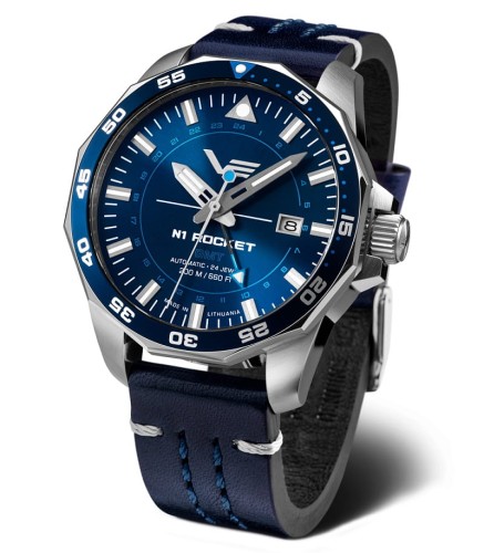 Zegarek Vostok Europe N-1 Rocket GMT Automatic NH34-225A712 (NH34225A712)