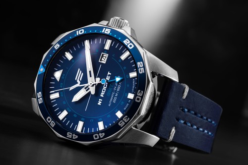 Zegarek Vostok Europe N-1 Rocket GMT Automatic NH34-225A712 (NH34225A712)