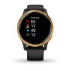 Zegarek GARMIN VENU 43MM 010-02173-33 SMARTWATCH DAMSKI AMOLED BLACK GOLD GPS (0100217333)