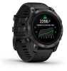 Zegarek GARMIN EPIX Pro (Gen 2) 47MM 010-02803-30 SMARTWATCH  TITANIUM z powłoką DLC Sapphire Edition (0100280330) DODATKOWY PASEK W ZESTAWIE