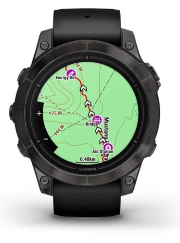 Zegarek GARMIN EPIX Pro (Gen 2) 47MM 010-02803-30 SMARTWATCH  TITANIUM z powłoką DLC Sapphire Edition (0100280330) DODATKOWY PASEK W ZESTAWIE