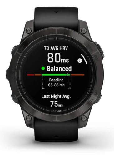 Zegarek GARMIN EPIX Pro (Gen 2) 47MM 010-02803-30 SMARTWATCH  TITANIUM z powłoką DLC Sapphire Edition (0100280330) DODATKOWY PASEK W ZESTAWIE