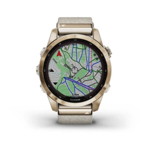 Zegarek GARMIN FENIX 7S SAPPHIRE SOLAR 010-02539-39 SMARTWATCH DAMSKI (0100253939) DODATKOWY PASEK W ZESTAWIE
