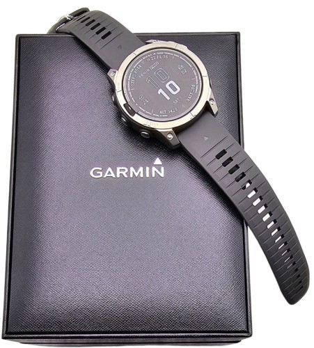 Zegarek GARMIN FENIX 7 PRO SAPPHIRE SOLAR 010-02777-30 SMARTWATCH TYTANOWY (0100277730) DODATKOWY PASEK W ZESTAWIE