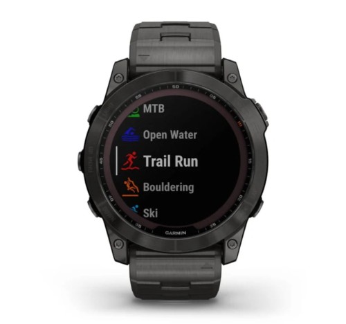 Zegarek GARMIN FENIX 7X SAPPHIRE SOLAR 010-02541-27 SMARTWATCH TYTANOWO SZARY (0100254127) DODATKOWY PASEK W ZESTAWIE