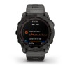 Zegarek GARMIN FENIX 7X SAPPHIRE SOLAR 010-02541-27 SMARTWATCH TYTANOWO SZARY (0100254127) DODATKOWY PASEK W ZESTAWIE