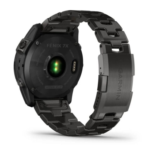 Zegarek GARMIN FENIX 7X SAPPHIRE SOLAR 010-02541-27 SMARTWATCH TYTANOWO SZARY (0100254127) DODATKOWY PASEK W ZESTAWIE