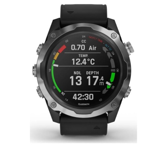 Zegarek GARMIN DESCENT MK2 010-02132-10 SMARTWATCH KOMPUTER NURKOWY (0100213210) DODATKOWY PASEK EXTRA LONG W ZESTAWIE