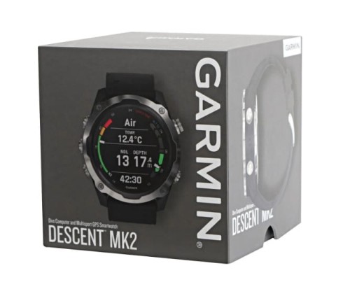 Zegarek GARMIN DESCENT MK2 010-02132-10 SMARTWATCH KOMPUTER NURKOWY (0100213210) DODATKOWY PASEK EXTRA LONG W ZESTAWIE