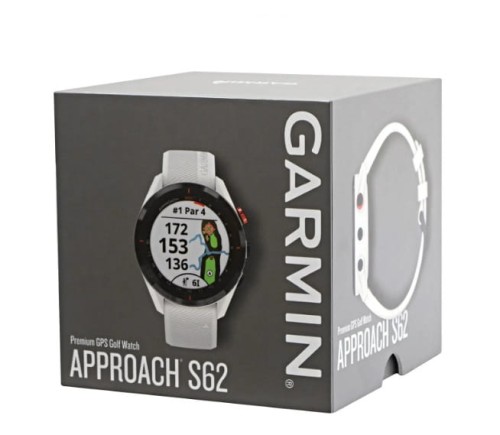 Zegarek GARMIN Approach S62 GOLF 010-02200-01 SMARTWATCH CERAMICZNA CZARNA RAMKA (0100220001)