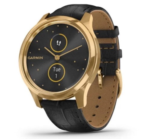 Zegarek GARMIN VIVOMOVE 010-02241-22 SMARTWATCH KOPERTA Z STALI ZE ZŁOTYM PVD 0100224122