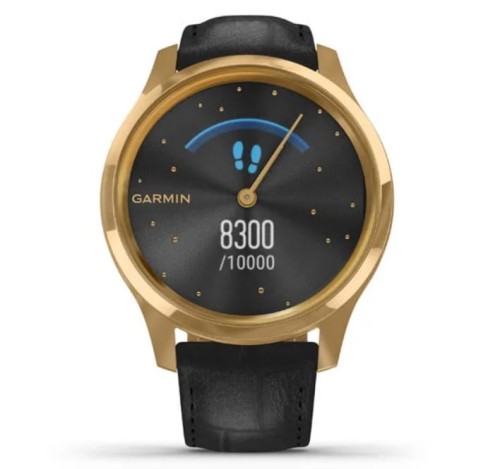 Zegarek GARMIN VIVOMOVE 010-02241-22 SMARTWATCH KOPERTA Z STALI ZE ZŁOTYM PVD 0100224122