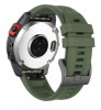 Zielony pasek silikonowy (zamiennik) do zegarka GARMIN 26 mm
