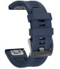 Niebieski pasek silikonowy (zamiennik) do zegarka GARMIN 26 mm