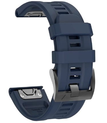 Niebieski pasek silikonowy (zamiennik) do zegarka GARMIN 26 mm