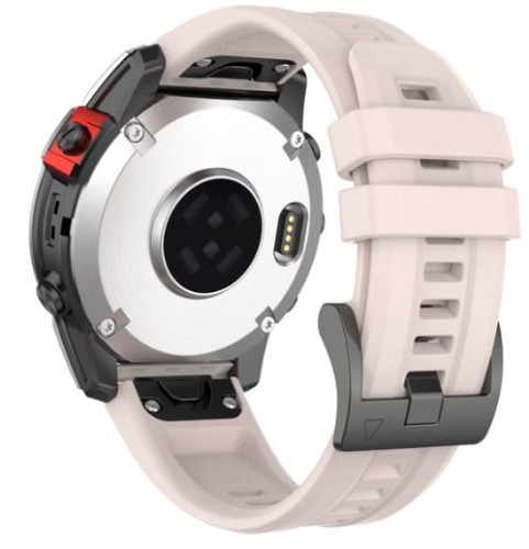 Różowy pasek silikonowy (zamiennik) do zegarka GARMIN 20 mm