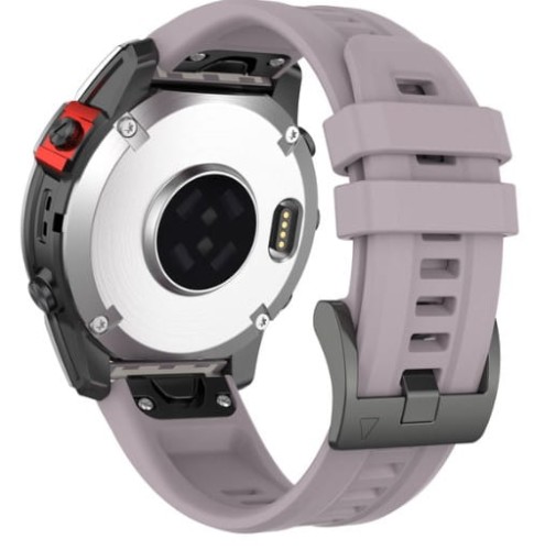 Fioletowy pasek silikonowy (zamiennik) do zegarka GARMIN 20 mm