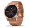 Zegarek GARMIN VIVOMOVE 010-02241-24 SMARTWATCH KOPERTA Z STALI Z PVD Z BRANSOLETĄ MILANESE 0100224124