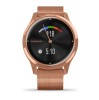 Zegarek GARMIN VIVOMOVE 010-02241-24 SMARTWATCH KOPERTA Z STALI Z PVD Z BRANSOLETĄ MILANESE 0100224124