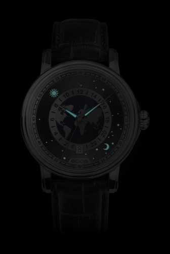 Zegarek Epos Emotion Globe 24h 3390.302.20.54.25 (3390302205425)