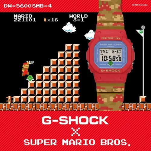 Zegarek Casio G-SHOCK SUPER MARIO BROS DW-5600SMB-4ER (DW5600SMB4ER)