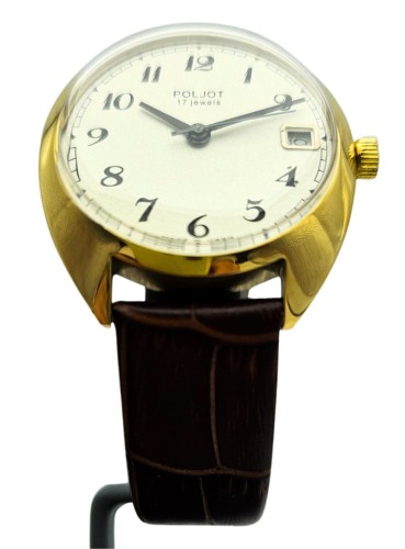 Odrestaurowany męski radziecki POLJOT - Oryginał - stan idealny