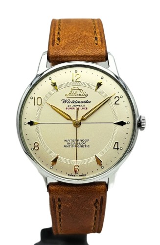 męski ATLANTIC WORLDMASTER SUPER DELUXE odrestaurowany GILOSZ