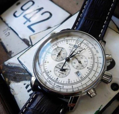 Zegarek  ZEPPELIN 100 JAHRE 7680-1 (76801)