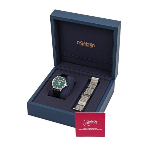 Zegarek ROAMER VALAIS GENTS SET 988833.41.75.05 (988833417505)