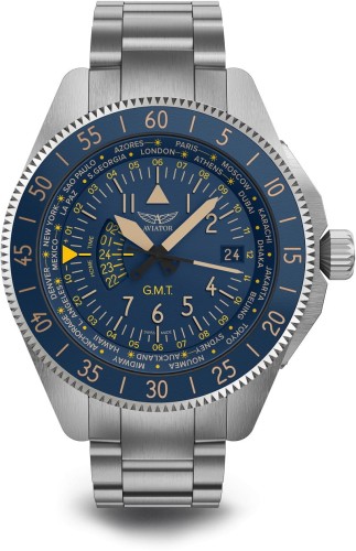 Zegarek Aviator Airacobra GMT V.1.37.0.304.5 (V13703045)