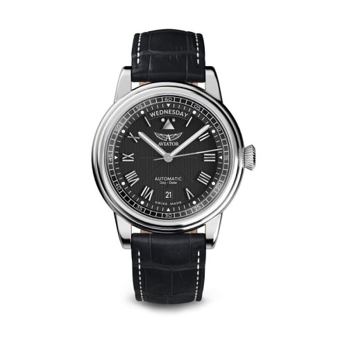 Zegarek Aviator Douglas Day Date 41 Automatic LIMITED EDITION V.3.35.0.274.4 (V33502744)