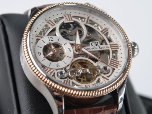 Zegarek Carl von Zeyten Kirnbach Skeleton Automatic CVZ0034RWHS