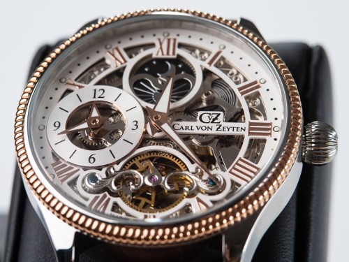 Zegarek Carl von Zeyten Kirnbach Skeleton Automatic CVZ0034RWHS