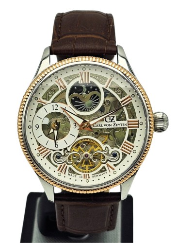 Zegarek Carl von Zeyten Kirnbach Skeleton Automatic CVZ0034RWHS