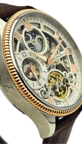 Zegarek Carl von Zeyten Kirnbach Skeleton Automatic CVZ0034RWHS